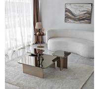 Hanah Home Juego de Mesa de café, 100% melamina revestida de partículas, Talla única