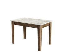 Hanah Home Kiev 506 Mesa de Cocina - Nogal y Blanco