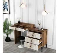 Hanah Home Lizbon 552 - Nogal y Blanco