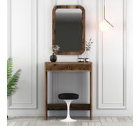 Hanah Home Lizbon Mirror - Nogal