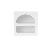 Hanah Home Lorin Mesita de Noche Blanca