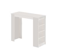 Hanah Home Mesa de bar St1-W Blanca