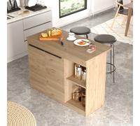 Hanah Home Mesa de cocina OR2-S en Roble