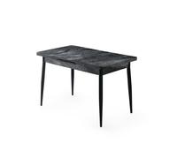 Hanah Home Mesa de comedor extensible Ay - 1182 Antracita