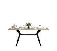 Hanah Home Mesa de Comedor Luna en Roble