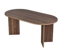 Hanah Home Mesa de Comedor Sablin - Venezia Walnut en Nogal