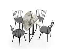 Hanah Home Mesa de Comedor Yaprak - 1203 en Pino Atlántico