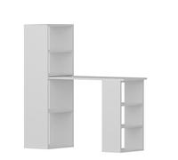 Hanah Home Mesa de Estudio con Armario Blanco