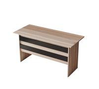 Hanah Home Mesa de estudio Vo1-Ob Roble y Negro