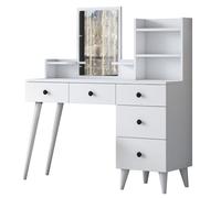 Hanah Home Mesa de maquillaje Bj101 - 2293 Blanca
