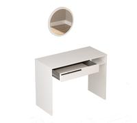 Hanah Home Mesa de maquillaje On18-W Blanca