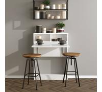 Hanah Home Mesa plegable Blanca