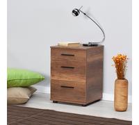 Hanah Home Mesilla de noche Kmd-530-Oo-1 Oslo y Nogal