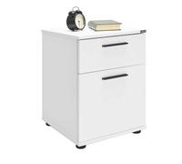 Hanah Home Mesilla de noche Kmd-611-Bb-1 Blanca
