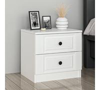 Hanah Home Mesita de Noche Kale - 4923 Blanco