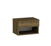 Hanah Home Mesita de noche Rıbes - Walnut