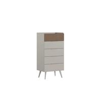 Hanah Home Milano 5 Cómoda de Visón con 5 Cajones