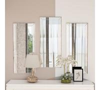 Hanah Home Mini Neom - Set de 3 Espejos Decorativos Transparentes