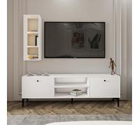 Hanah Home Mueble de TV Blanco