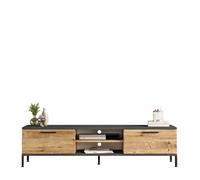 Hanah Home Soporte de televisión, Melamina, Atlantic Pine Anthracite, Talla única
