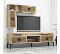 Hanah Home Mueble de TV Samba - Roble