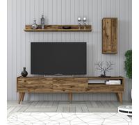 Hanah Home Mueble de TV Valensiya Nogal