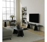 Hanah Home Mushroom Mueble de TV Negro