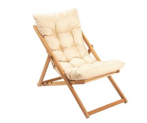 Hanah Home My006 Silla de Jardín en Madera de Haya