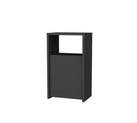 Hanah Home Nightstand, 100% melamina revestida de partículas, Talla única