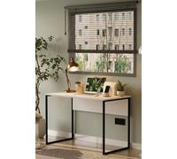 Hanah Home Nor2-W Escritorio de Estudio Blanco