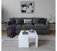 Hanah Home Ortanca - White Juego de mesa de centro