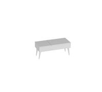 Hanah Home Riva Mesa de Maquillaje con Espejo Blanco