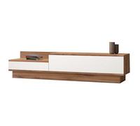 Hanah Home Scandinavian - Soporte para TV (160 x 35 x 35 cm, Tablero de partículas Recubierto de melamina, 18 mm de Grosor, diseño Elegante con Almacenamiento Adicional)