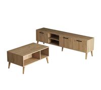 Hanah Home Set 1587-2076 de Muebles de Salón en Roble