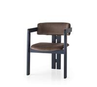 Hanah Home Sillón CO - 022 en Negro y Marrón