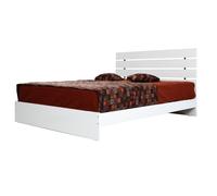 Hanah Home Somier Doble Fuga 160 - Shiny White