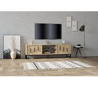 Hanah Home Soporte de televisión, Melamina, Roble Zafiro, Talla única