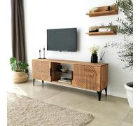Hanah Home Soporte de televisión, Pino, Roble, Talla única