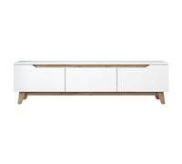 Hanah Home Soporte de TV D1 - 2472 Blanco y Nogal