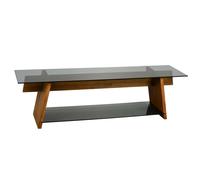 Hanah Home Soporte de TV en Nogal y Negro