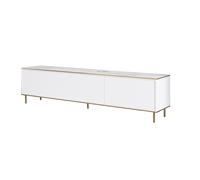 Hanah Home Soporte de TV Imaj - Marble, White