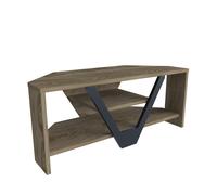 Hanah Home Soporte de TV Karin - Nogal y Negro