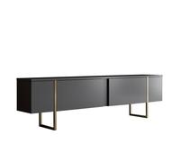 Hanah Home Soporte de TV Luxe - Antracita y Oro