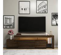 Skye Decor, Beliz: Mueble de TV en nogal, color nogal, 192 x 53 x 37 cm