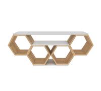 Hanah Home Soporte para TV Blanco y Sonomo