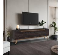 Hanah Home Soporte para TV D1 - 1009 Negro y Nogal