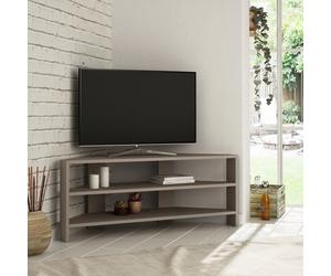 Hanah Home Thales Corner - Soporte de TV Moca claro