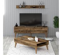 Hanah Home Valensiya 140 - Walnut
