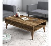 Hanah Home Valensiya - Mesa de centro Nogal
