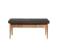 Hanah Home Vina Bench Pino Atlántico y Antracita